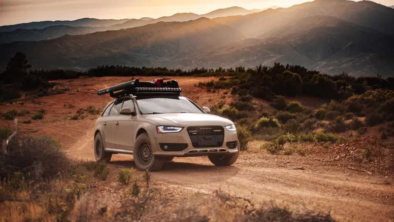Audi A4 allroad: trasformata in un vero fuoristrada
