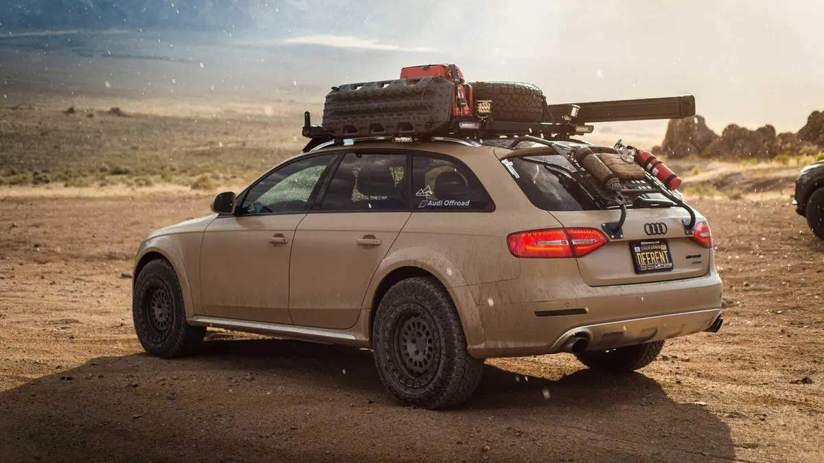 Audi A4 allroad: trasformata in un vero fuoristrada (10)