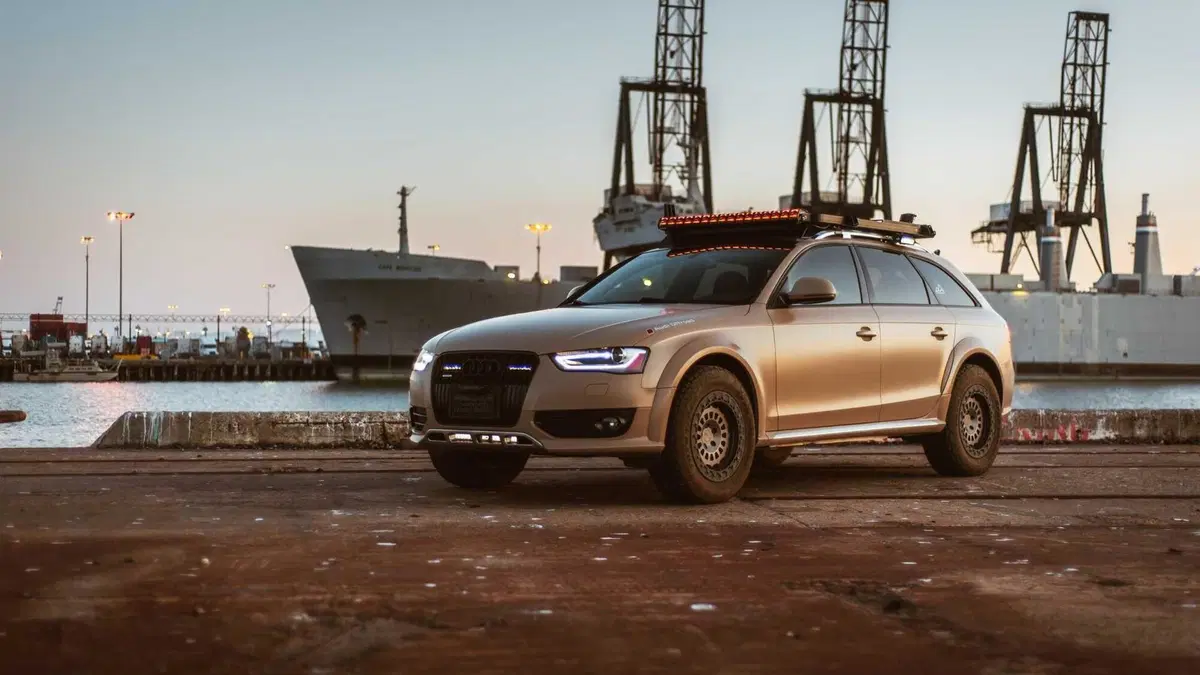 Audi A4 allroad: trasformata in un vero fuoristrada (6)