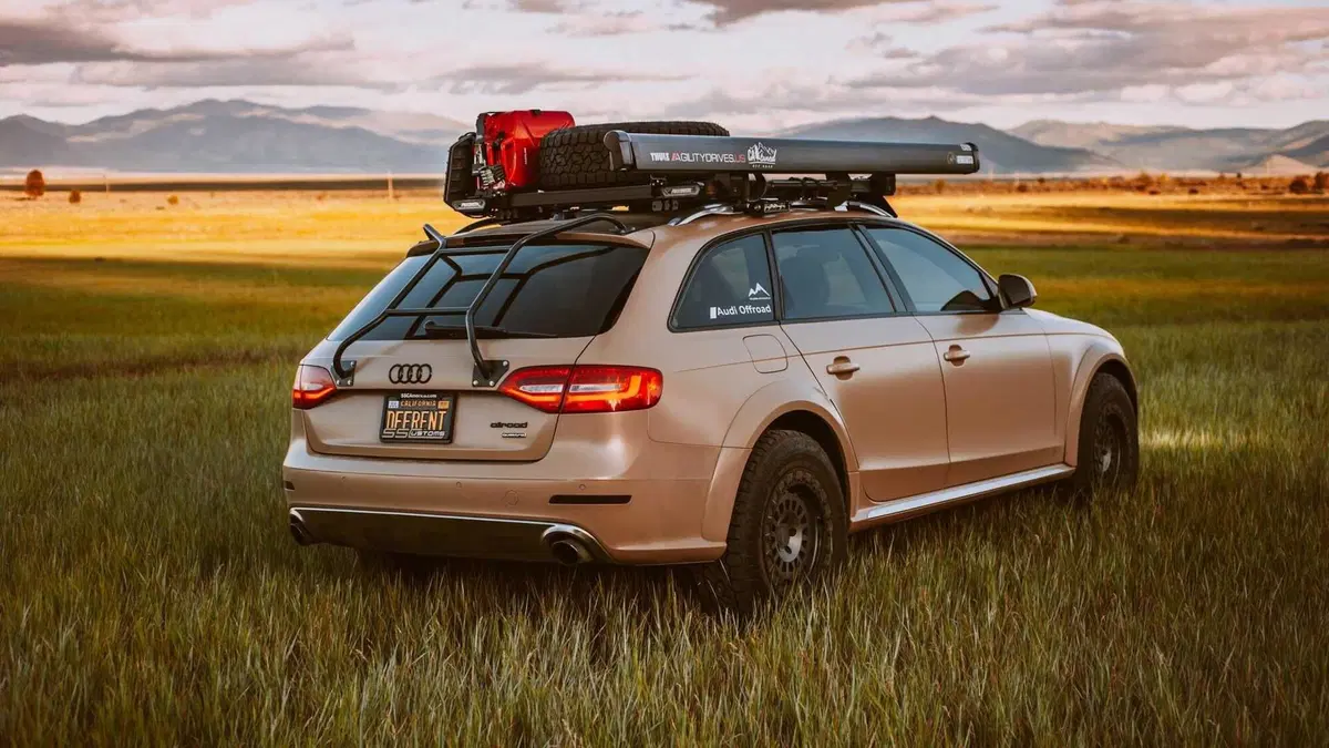 Audi A4 allroad: trasformata in un vero fuoristrada (12)
