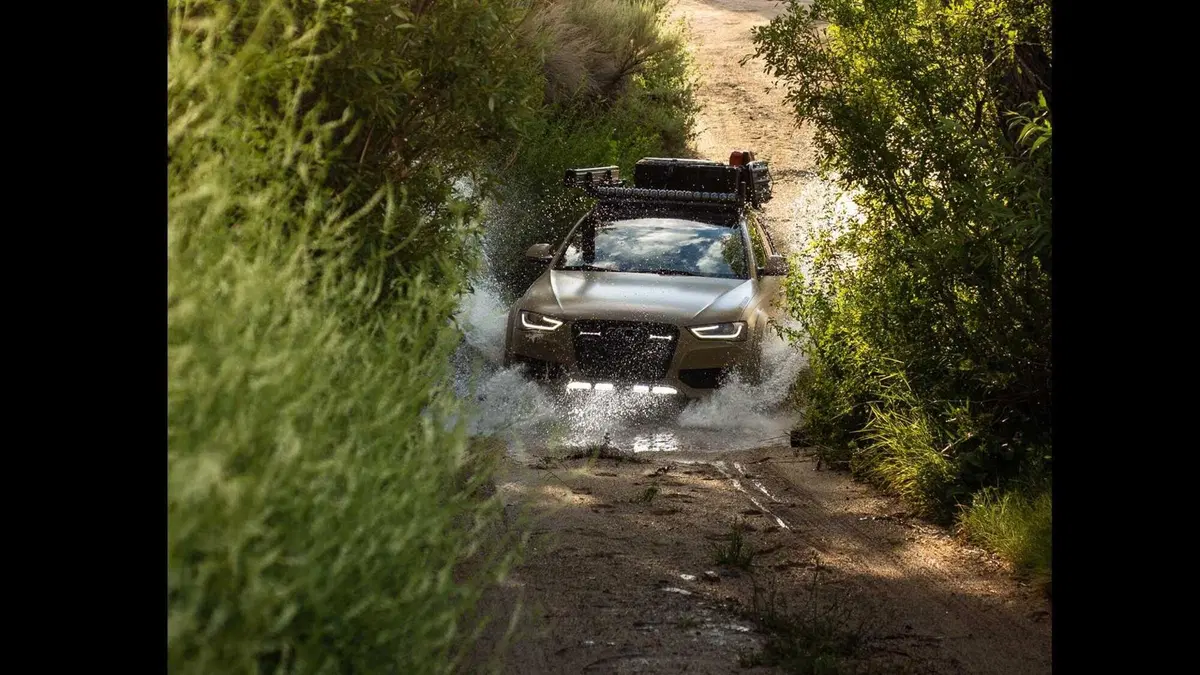 Audi A4 allroad: trasformata in un vero fuoristrada (11)
