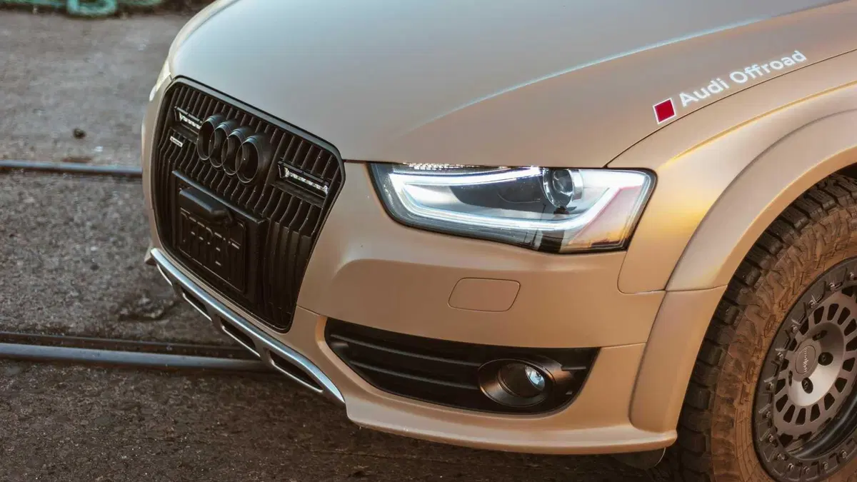Audi A4 allroad: trasformata in un vero fuoristrada (9)