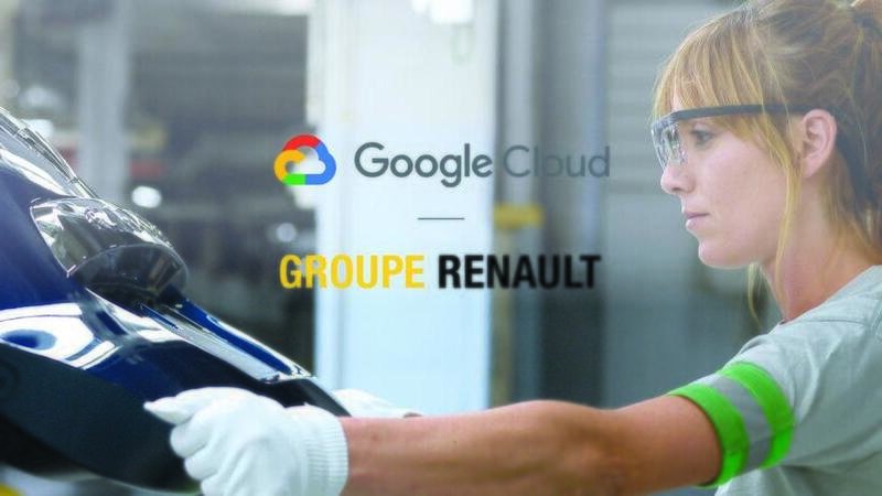 Renault: accordo con Google per la digitalizzazione delle fabbriche