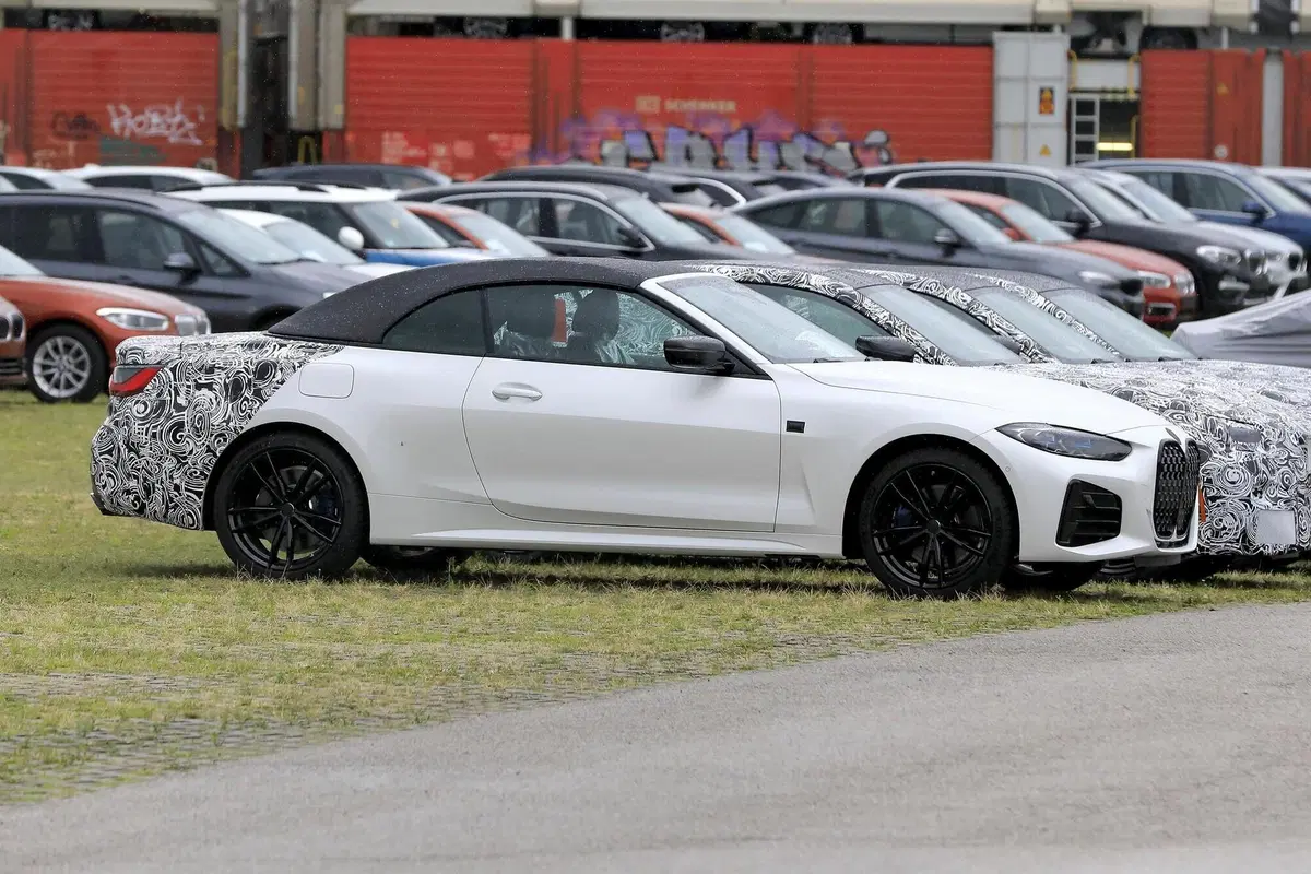 BMW Serie 4 2020: anche la Cabrio è quasi pronta [Foto spia] (2)