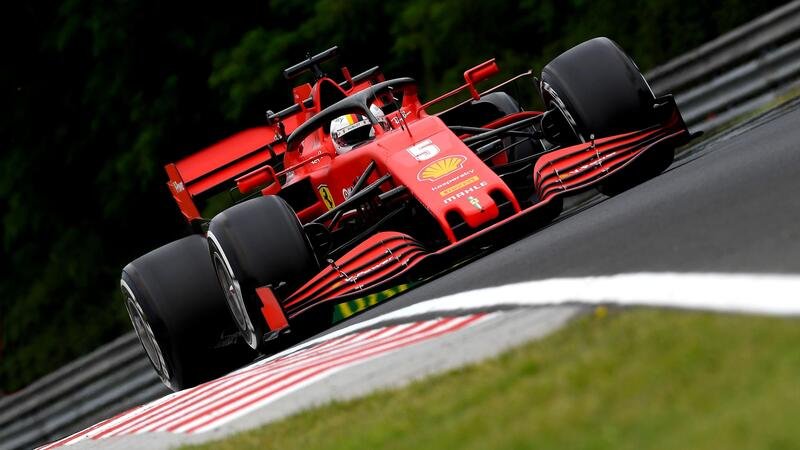 F1, GP Ungheria 2020, FP2: Vettel al top