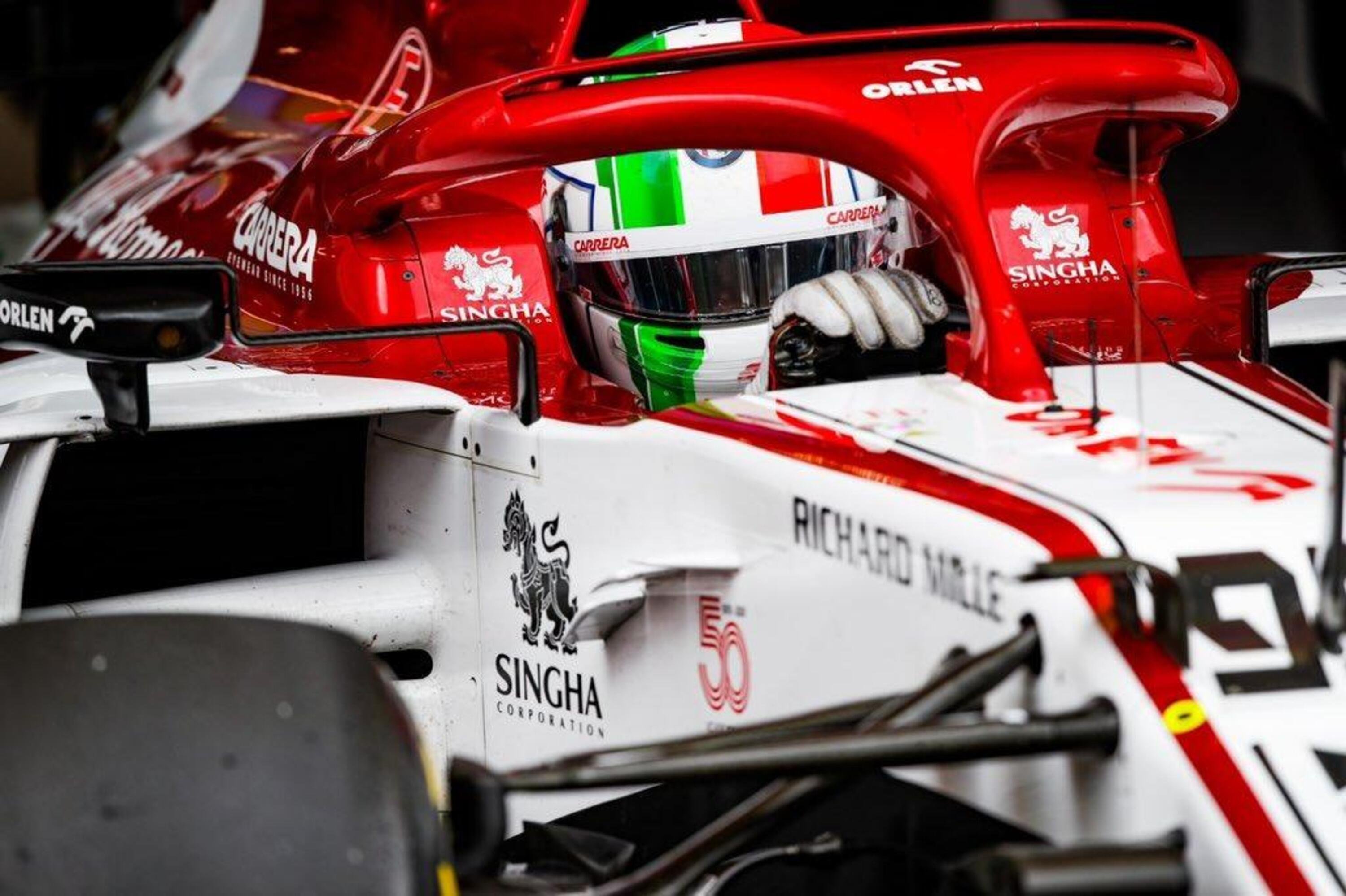 F1, GP Ungheria 2020: Alfa Romeo, salto all&#039;indietro