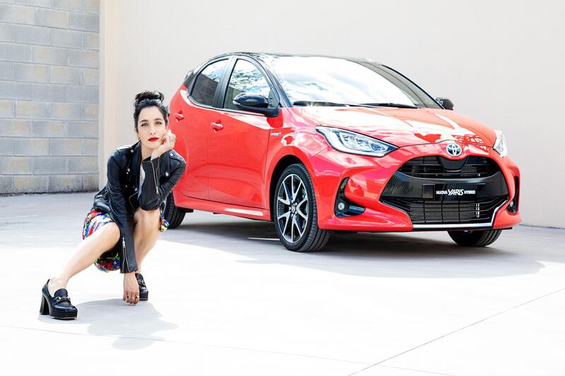 Levante brand ambassador per Toyota Yaris