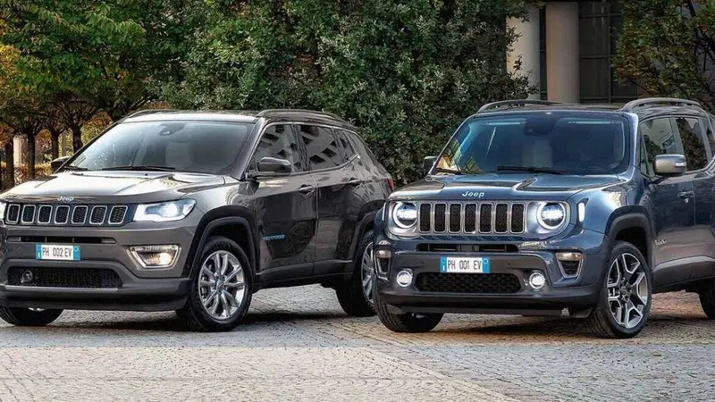 Debuttano le nuove Jeep ibride: Renegade e Compass 4xe Plugin [Dati e Listino prezzi]