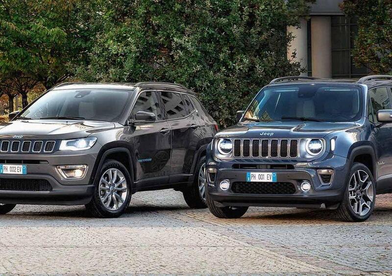 Debuttano le nuove Jeep ibride: Renegade e Compass 4xe Plugin [Dati e Listino prezzi]