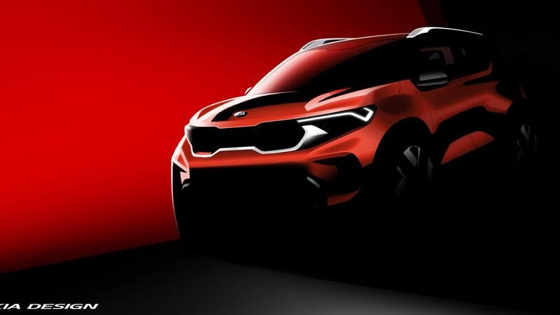 Kia Sonet, il primo teaser del nuovo SUV compatto 