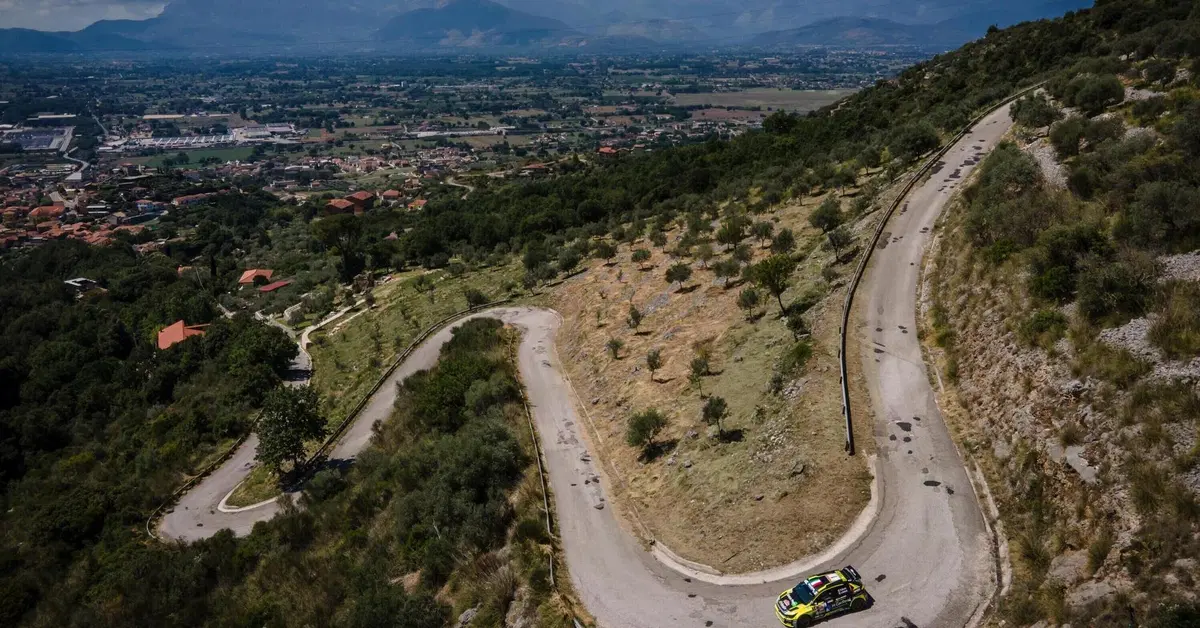 Hub Rally. Lukyanuk e Basso in volo sul Roma