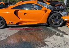 L’ex F1 Adrian Sutil l’ha fatta grossa. Ecco come ha ridotto la sua McLaren Senna LM [VIDEO e FOTO]