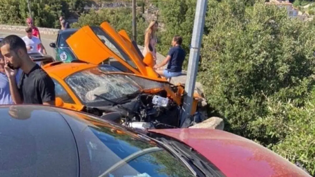 L’ex F1 Adrian Sutil l’ha fatta grossa. Ecco come ha ridotto la sua McLaren Senna LM [VIDEO e FOTO] (4)