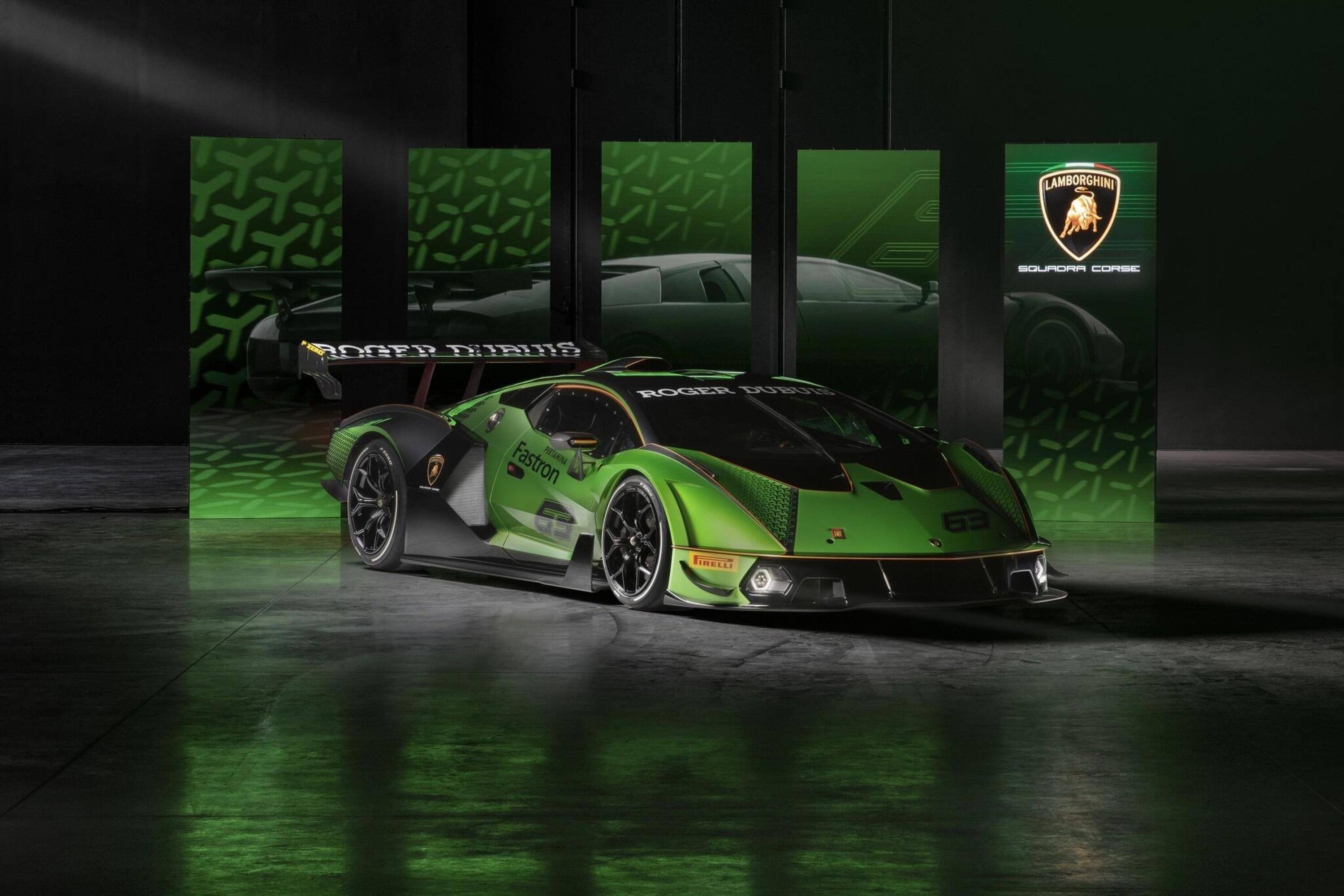Lamborghini Essenza SCV12: mostro da pista da oltre 830 CV