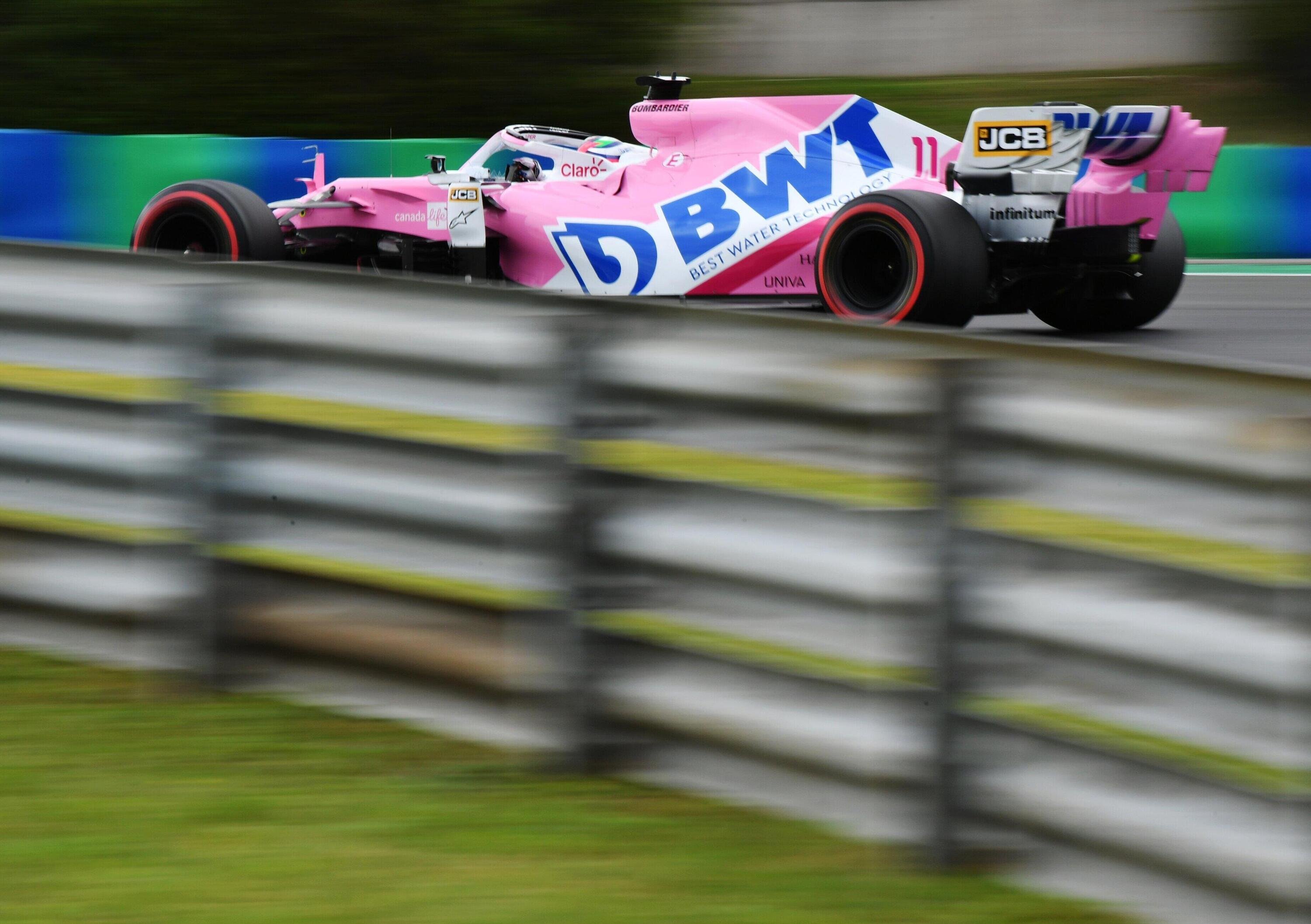 F1, GP Gran Bretagna: Sergio Perez in isolamento in attesa di un secondo tampone