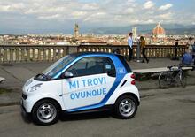 car2go aiuta Firenze: gratis per i coinvolti nel crollo del Lungarno