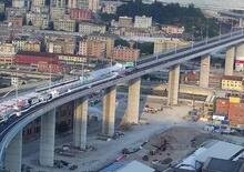 Nuovo ponte di Genova: l'inaugurazione con presidenti e Frecce tricolori [non i parenti vittime]