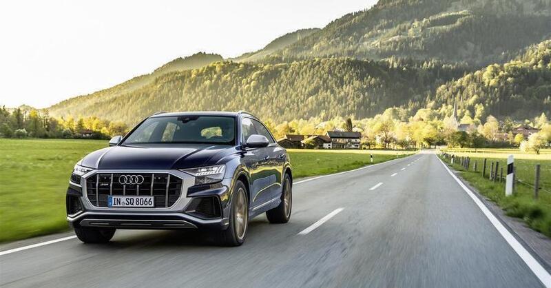 Arrivano i superSUV Audi, SQ7 e SQ8 in consegna: V8 biturbo benzina 507CV per 104K e 112K euro