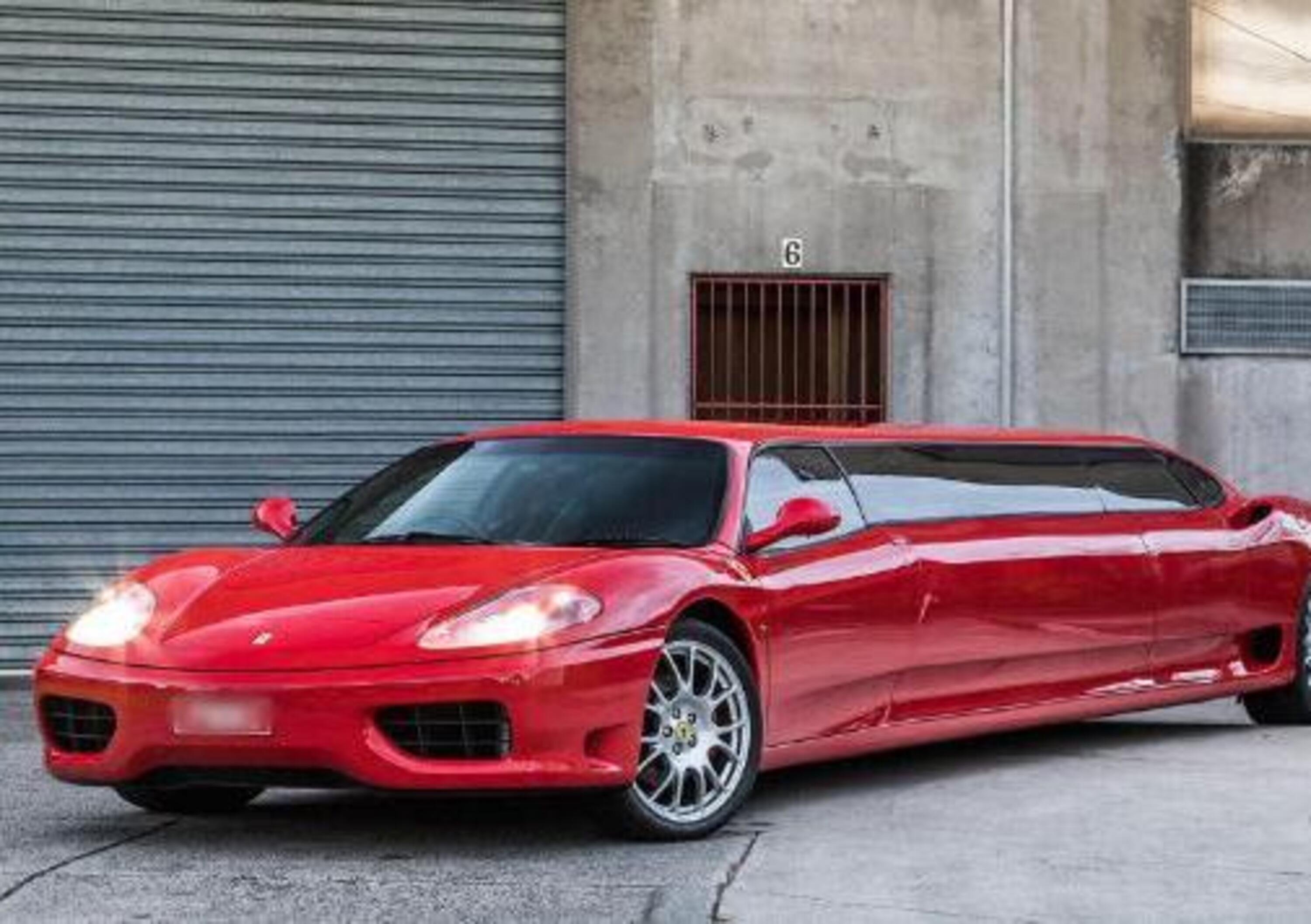 All&rsquo;asta la Ferrari 360 limousine: ce li spendereste 340.000 Euro? [FOTOGALLERY]