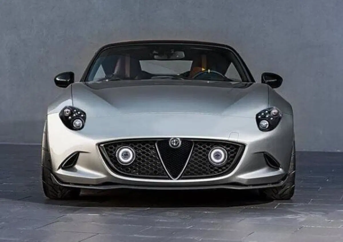 E se la 124 Spider fosse stata una Alfa Romeo Duetto? [FOTO]