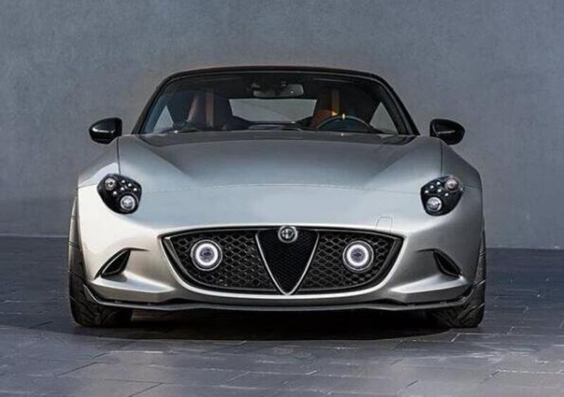 E se la 124 Spider fosse stata una Alfa Romeo Duetto? [FOTO]