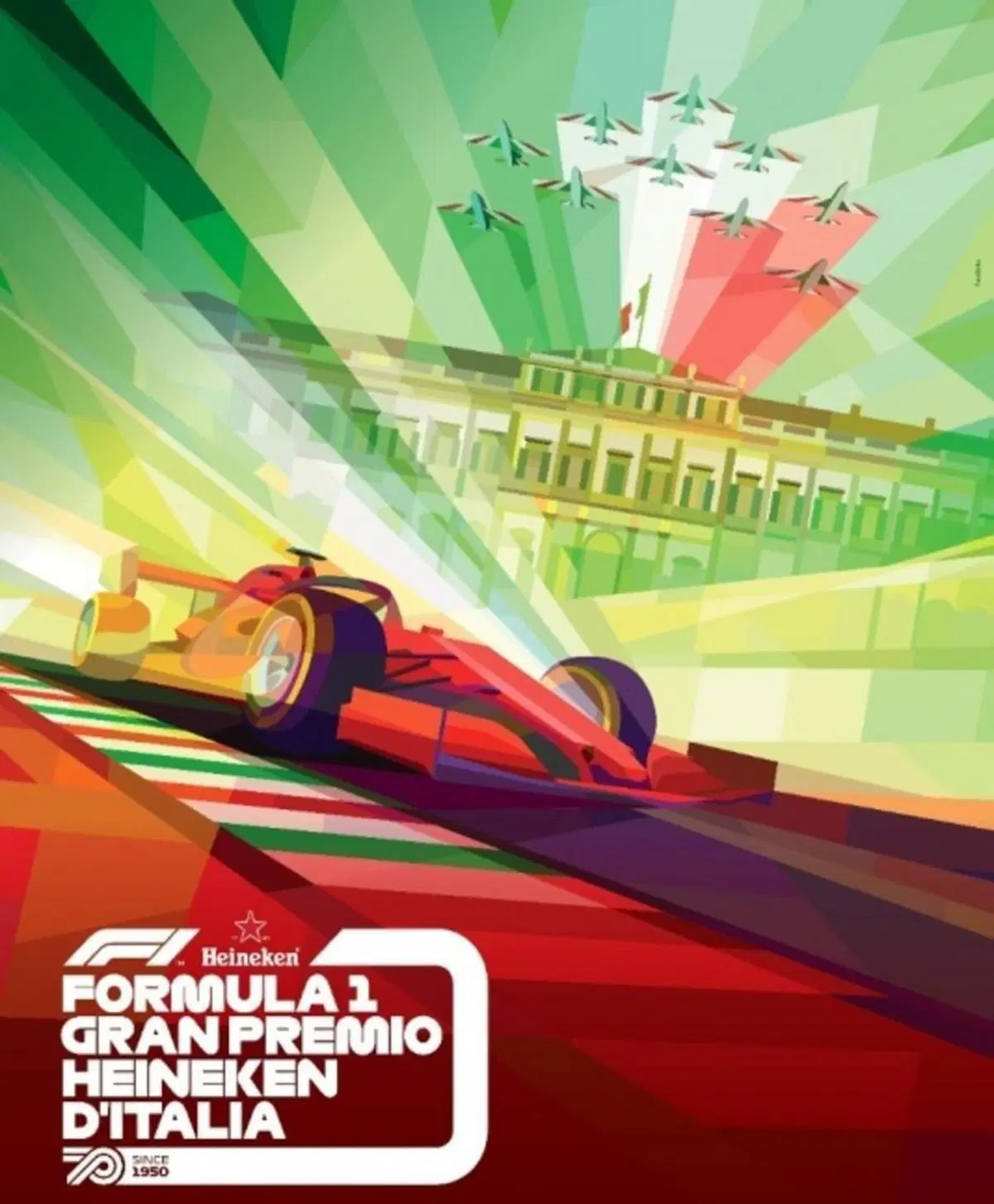 "Peggio" della bambina con banana su Audi RS: manifesto fascista per il Gran Premio d'Italia F1? Ma va là (5)