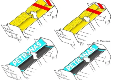 F1, GP 70° Anniversario 2020: Mercedes, le novità tecniche