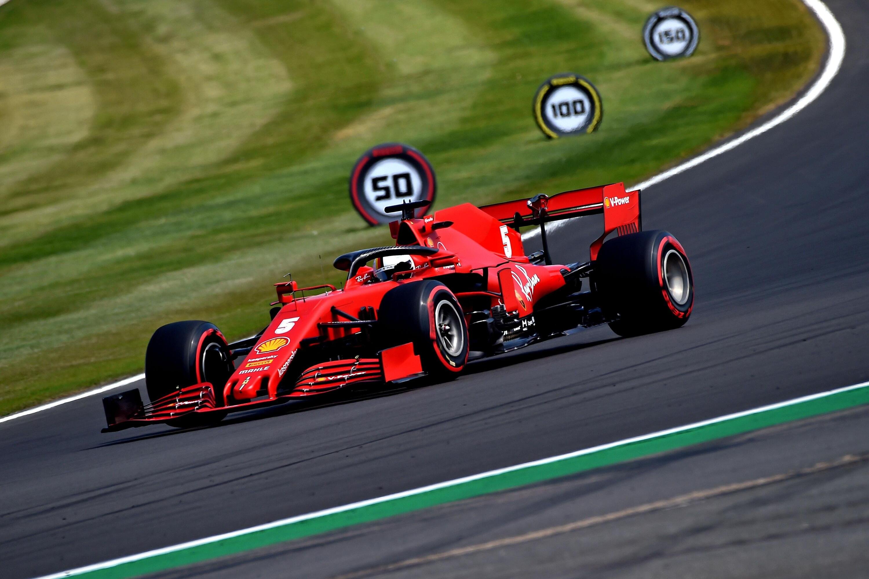 F1, GP 70&deg; Anniversario Silverstone 2020: Ferrari a due facce 