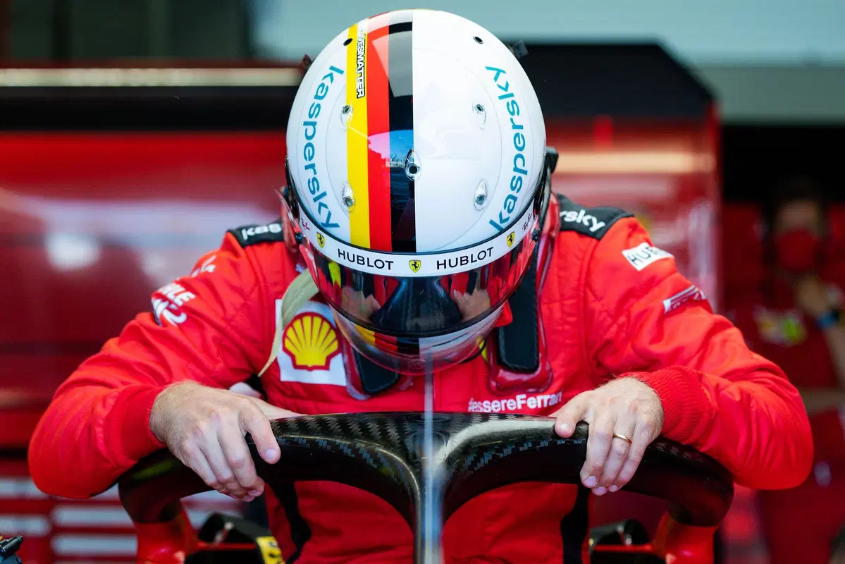 F1, GP 70° Anniversario Silverstone 2020: Ferrari a due facce  (38)
