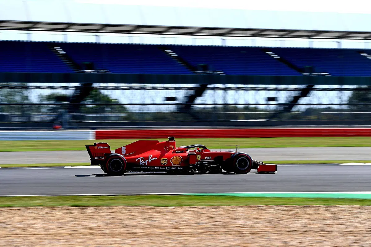 F1, GP 70° Anniversario Silverstone 2020: Ferrari a due facce  (39)