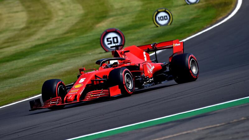 F1, GP 70&deg; Anniversario Silverstone 2020: Ferrari a due facce 