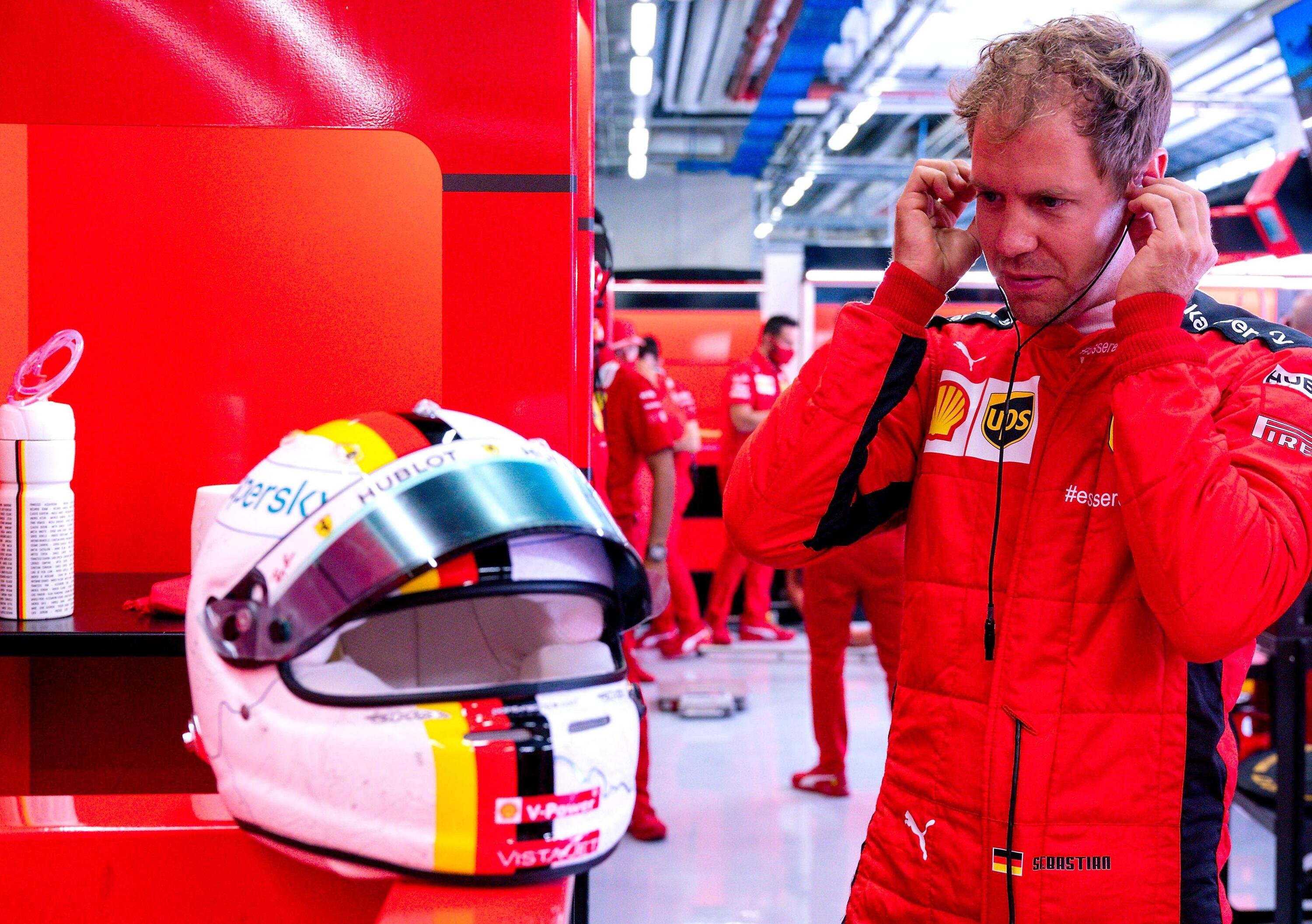 Ferrari e Vettel si separeranno prima? Dall&rsquo;audio del team radio qualche sospetto viene