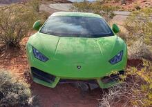 [VIDEO] Lamborghini Huracan abbandonata nel deserto: ecco cos'è successo!