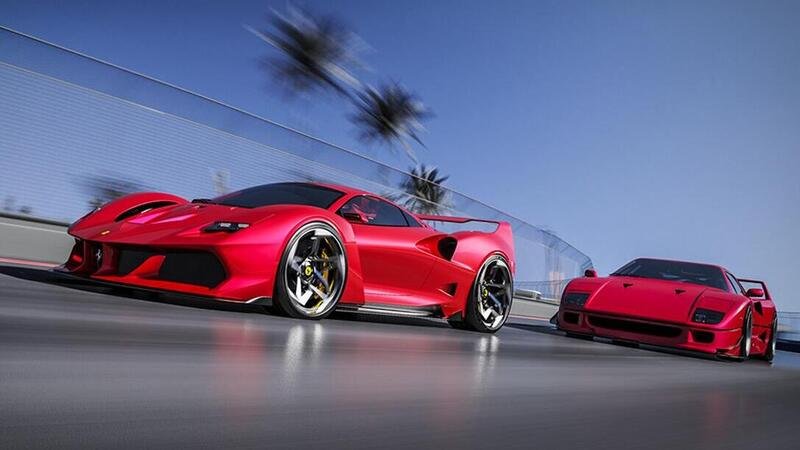 Ferrari: nel futuro prossimo una riedizione della F40 [VIDEO e FOTO]
