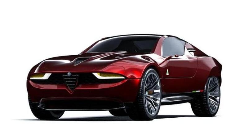 L&rsquo;Alfa Romeo Montreal rivisitata in chiave moderna e coi muscoli pompati [VIDEO]