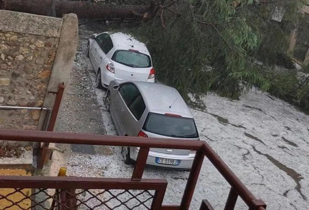 Tempesta su Verona: le immagini del violento nubifragio (9)