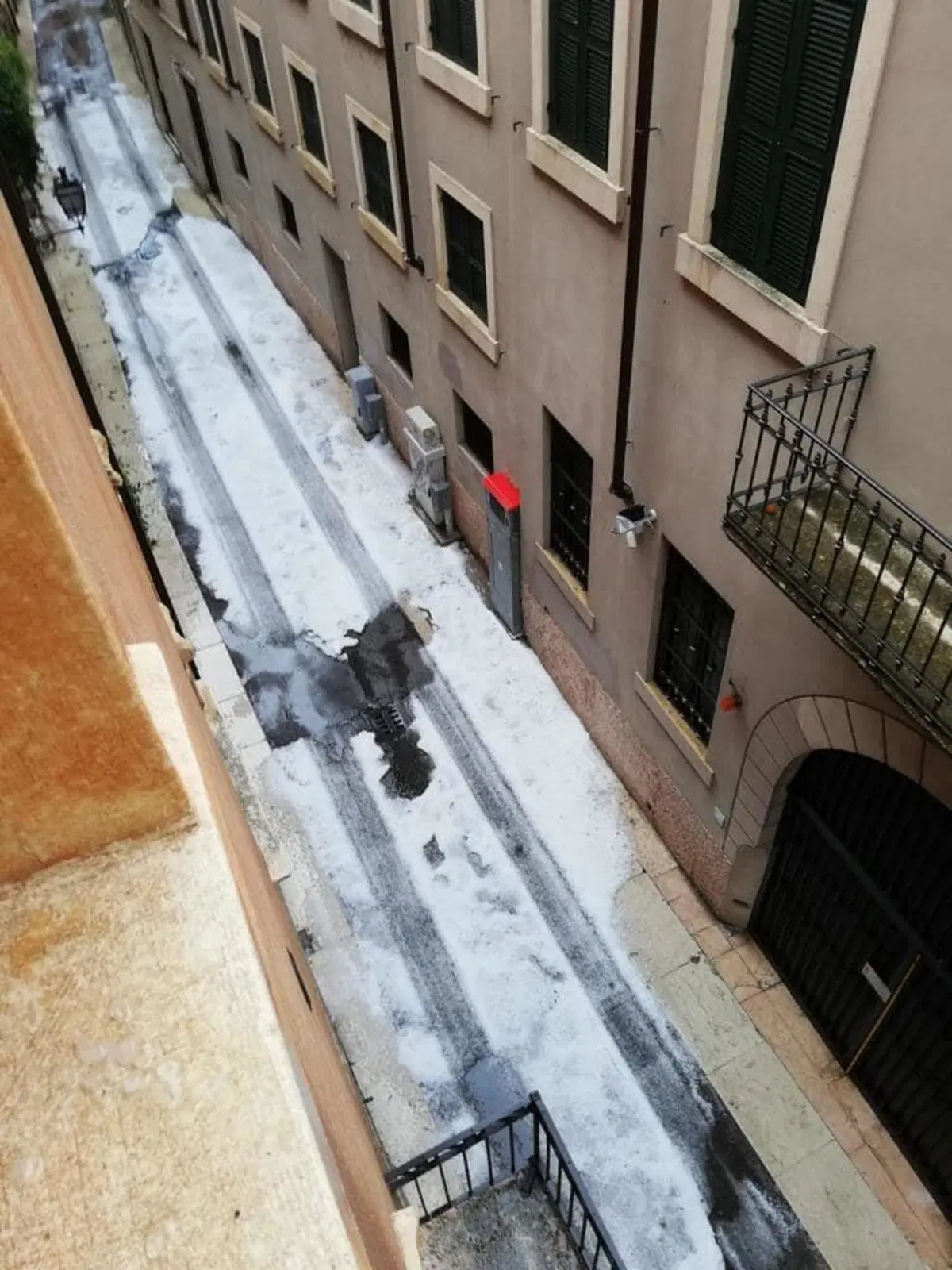 Tempesta su Verona: le immagini del violento nubifragio (13)