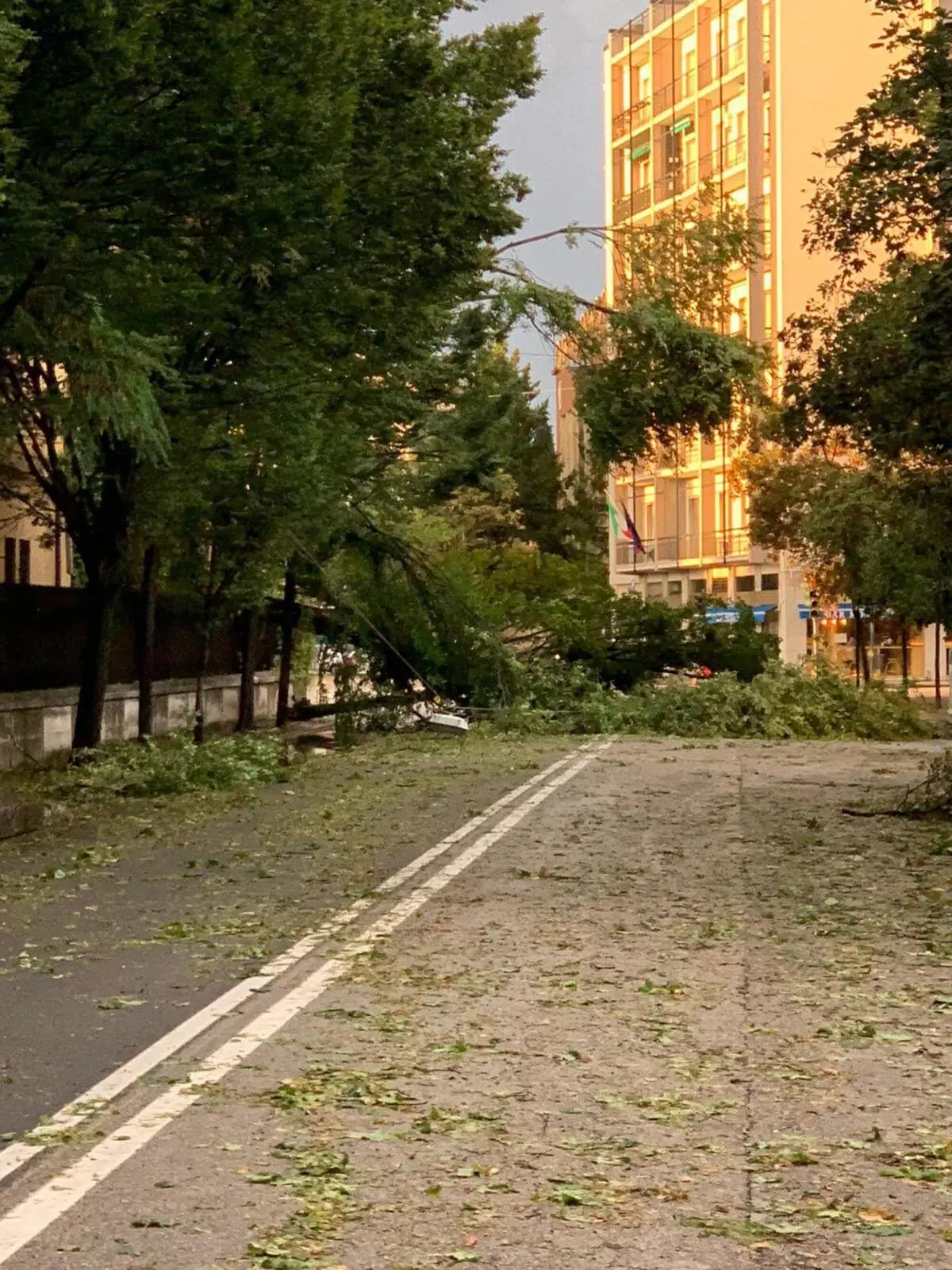 Tempesta su Verona: le immagini del violento nubifragio (20)