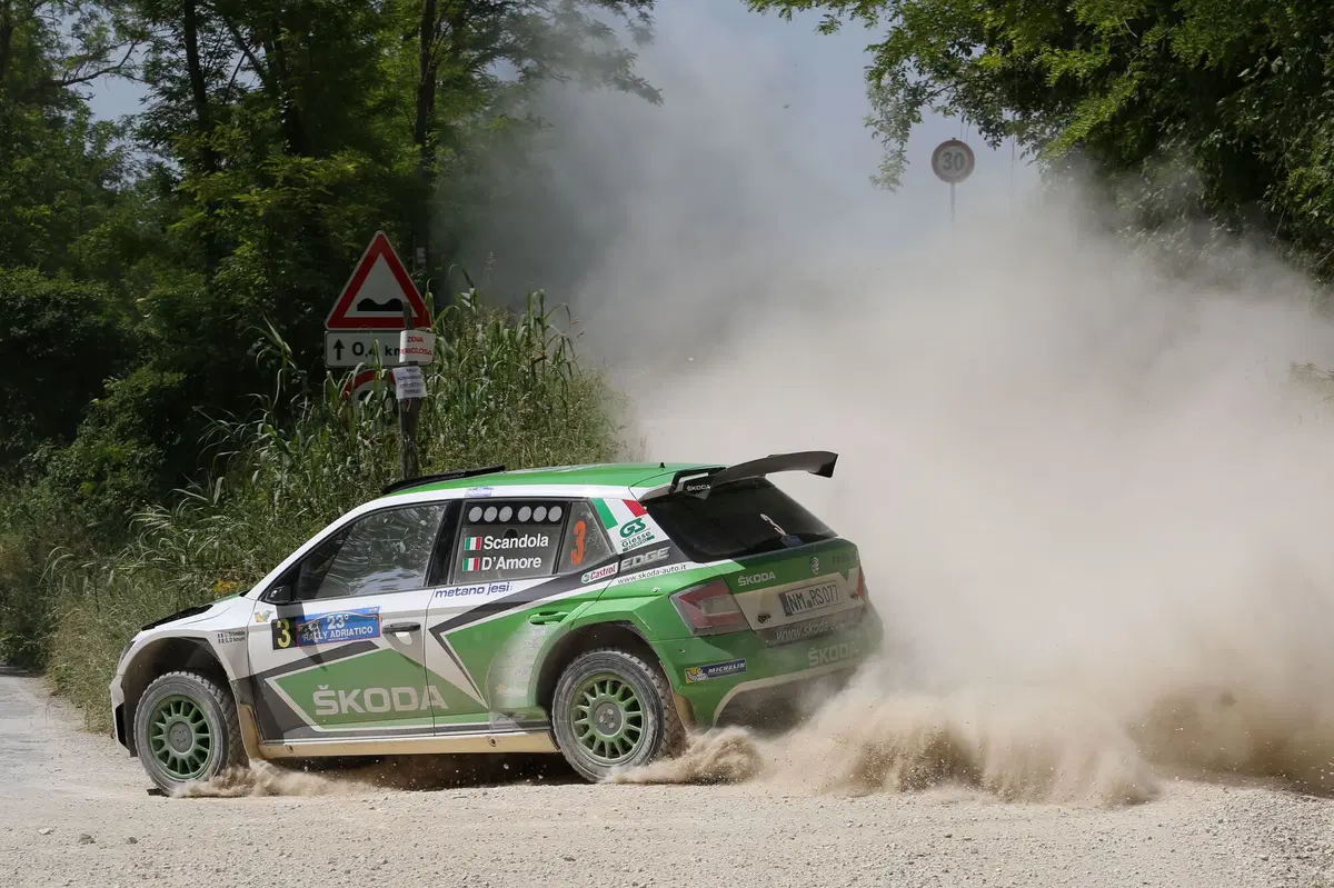 CIR 2016. Rally Adriatico. Dr. Scandola (Skoda), vince Gara 1 (15)