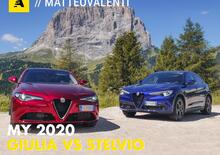 Alfa Romeo Giulia vs Stelvio: prendo la berlina o mi faccio il Suv?