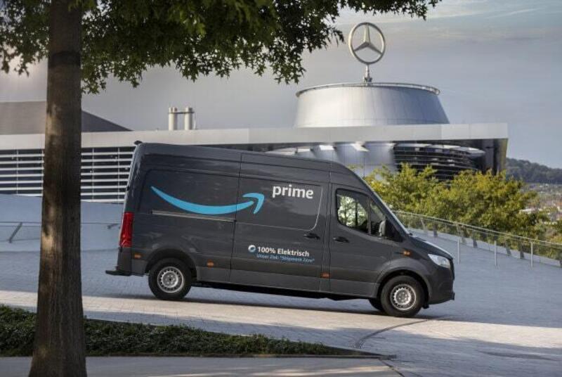 Amazon nuove consegne: Prime con Van Premium, elettrico by Mercedes [eVito eSprinter]