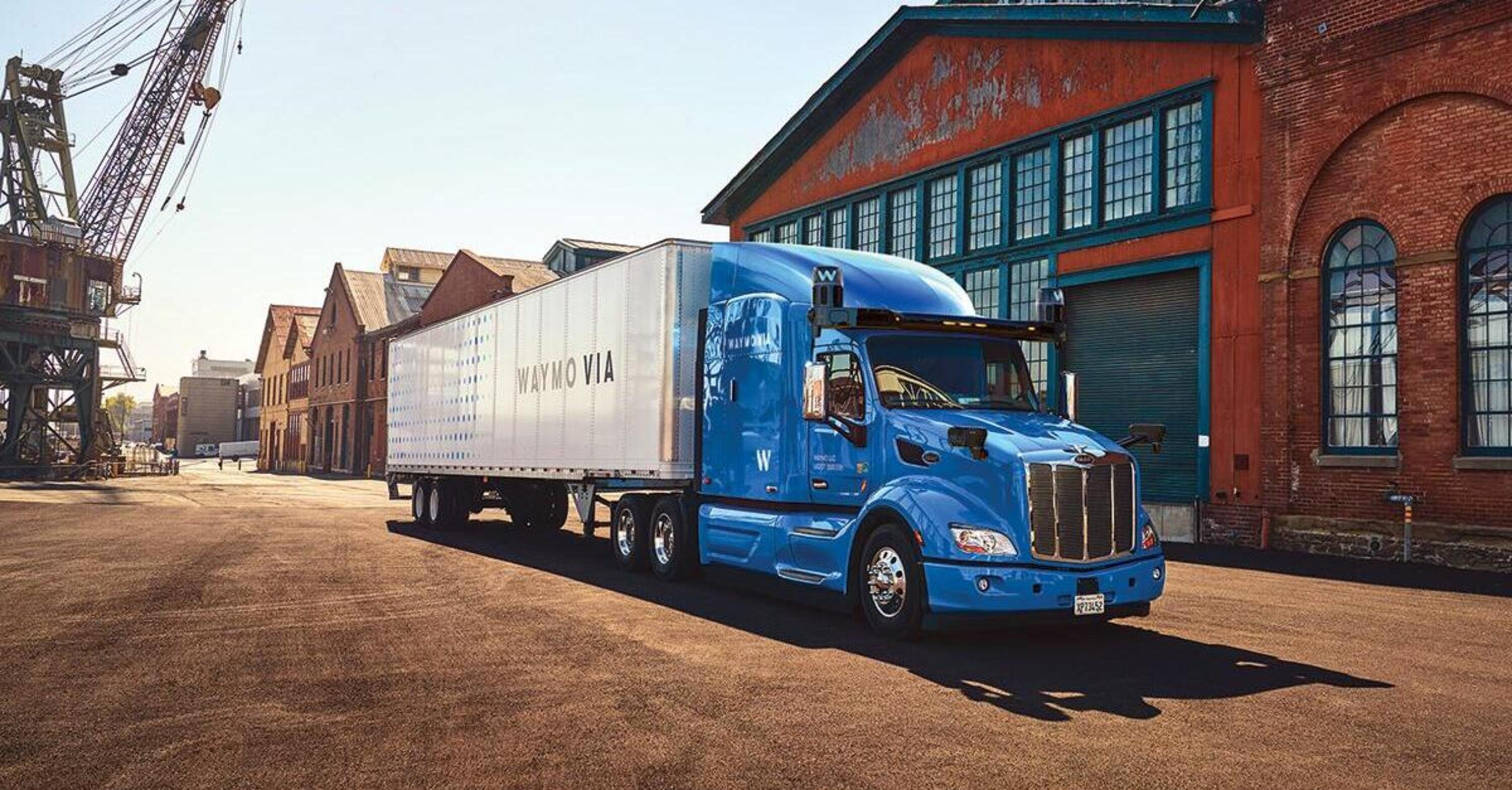 Anche i camion sono pronti alla guida autonoma: Waymo con supporti Google e Peterbilt prova in Texas
