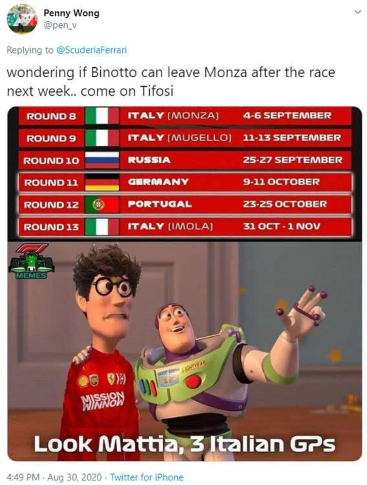 Disastro Ferrari in Formula 1: sui social è tempesta di meme e post di scherno (12)