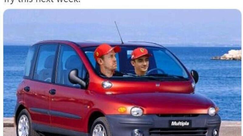 Disastro Ferrari in Formula 1: sui social &egrave; tempesta di meme [FOTOGALLERY]