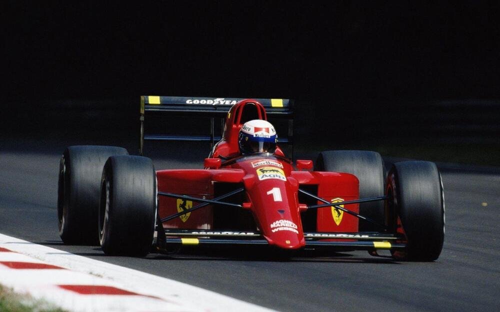 Mr Prost col numero 1 suilla Ferrari, poteva vincere ancora il titolo ma lo manc&ograve;