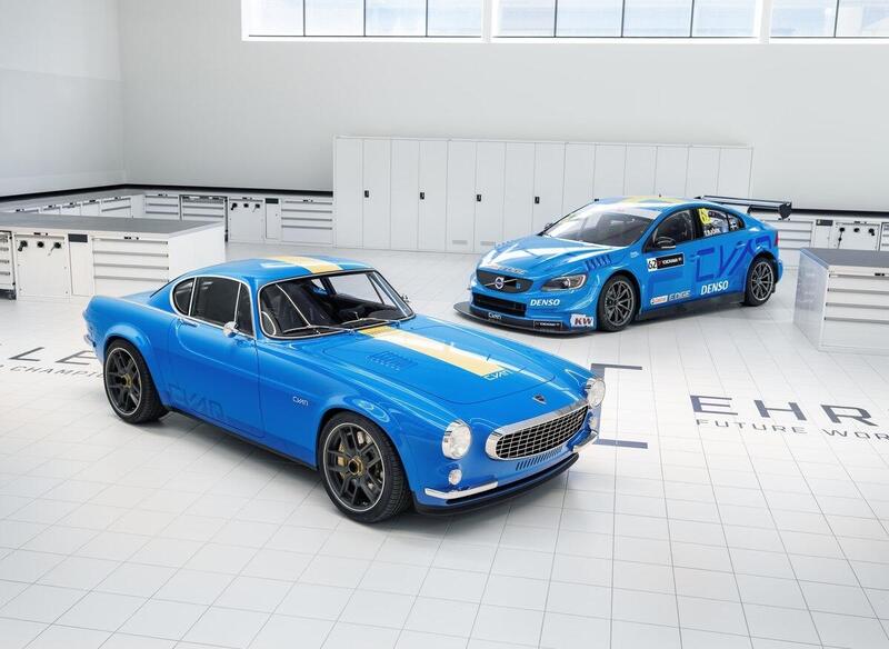 Volvo P1800 Cyan | Il restmod da corsa: 990 kg per 420 CV...