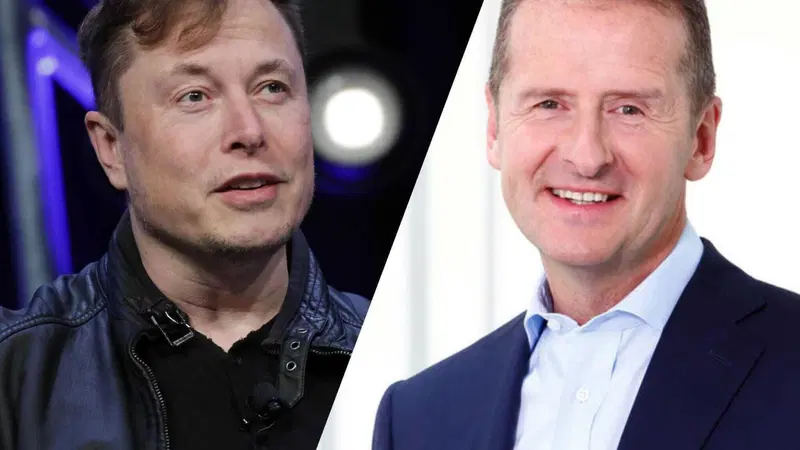 Musk va a lezione da Diess sul futuro dell'auto