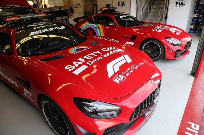 F1, al Mugello la Safety Car dedicata ai 1.000 GP della Ferrari