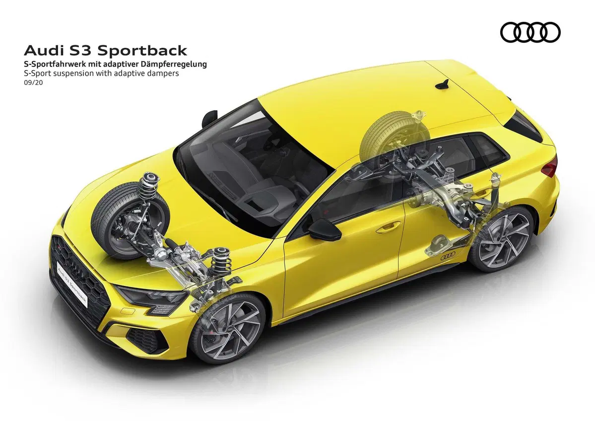 Nuova Audi S3 2020: berlina o Sportback, ma sportiva hi-tech [310CV 4x4, 49K] (6)
