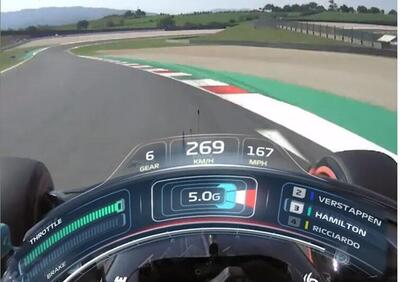 Formula 1. Hamilton da urlo al Mugello: in pieno dalla Savelli all'Arrabbiata 2 [Video]